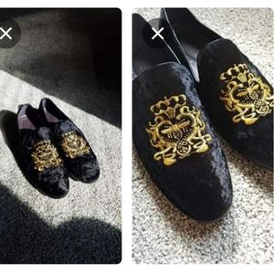 Men’s Fashion Embroidered Casual Leather Loafer
